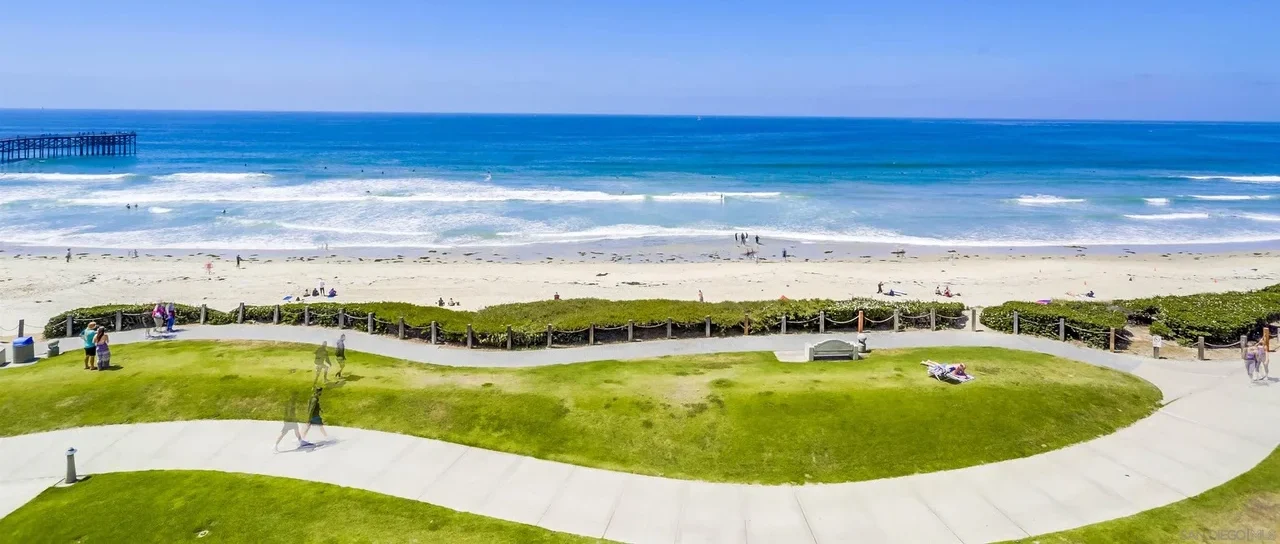 San Diego coast